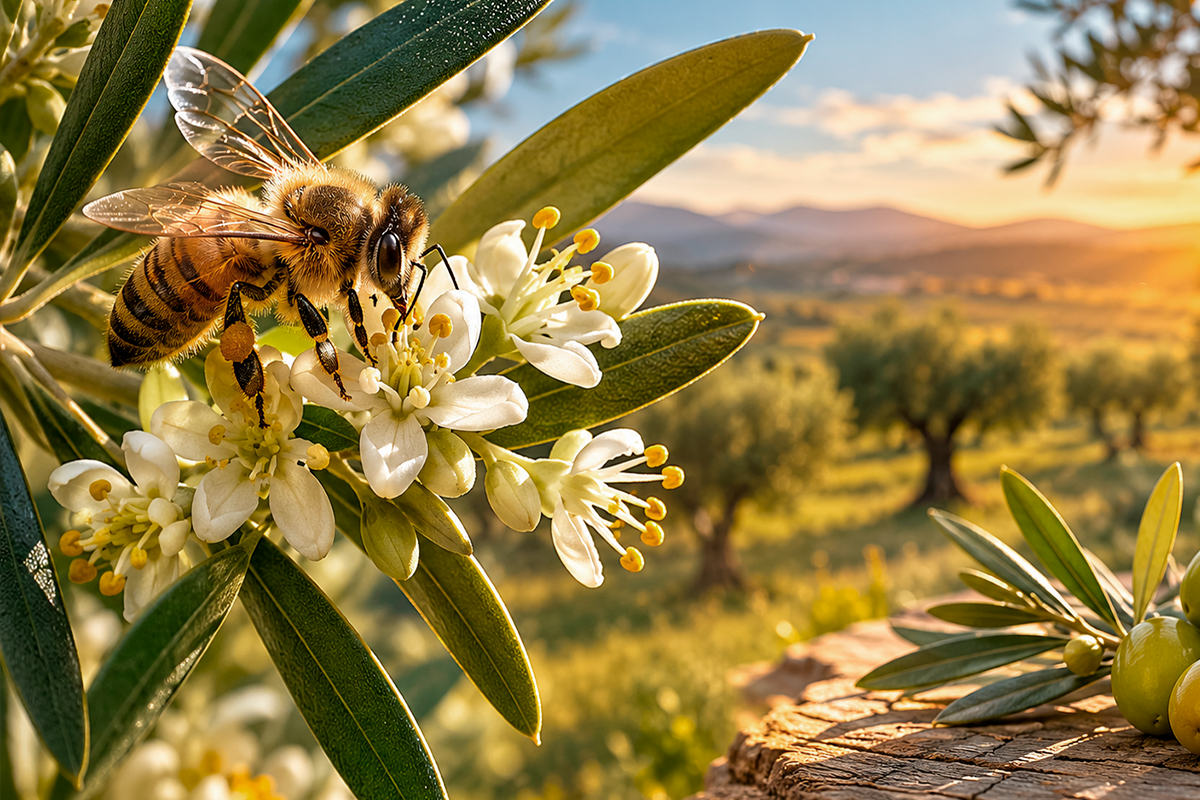 aove abeja envasado aceite