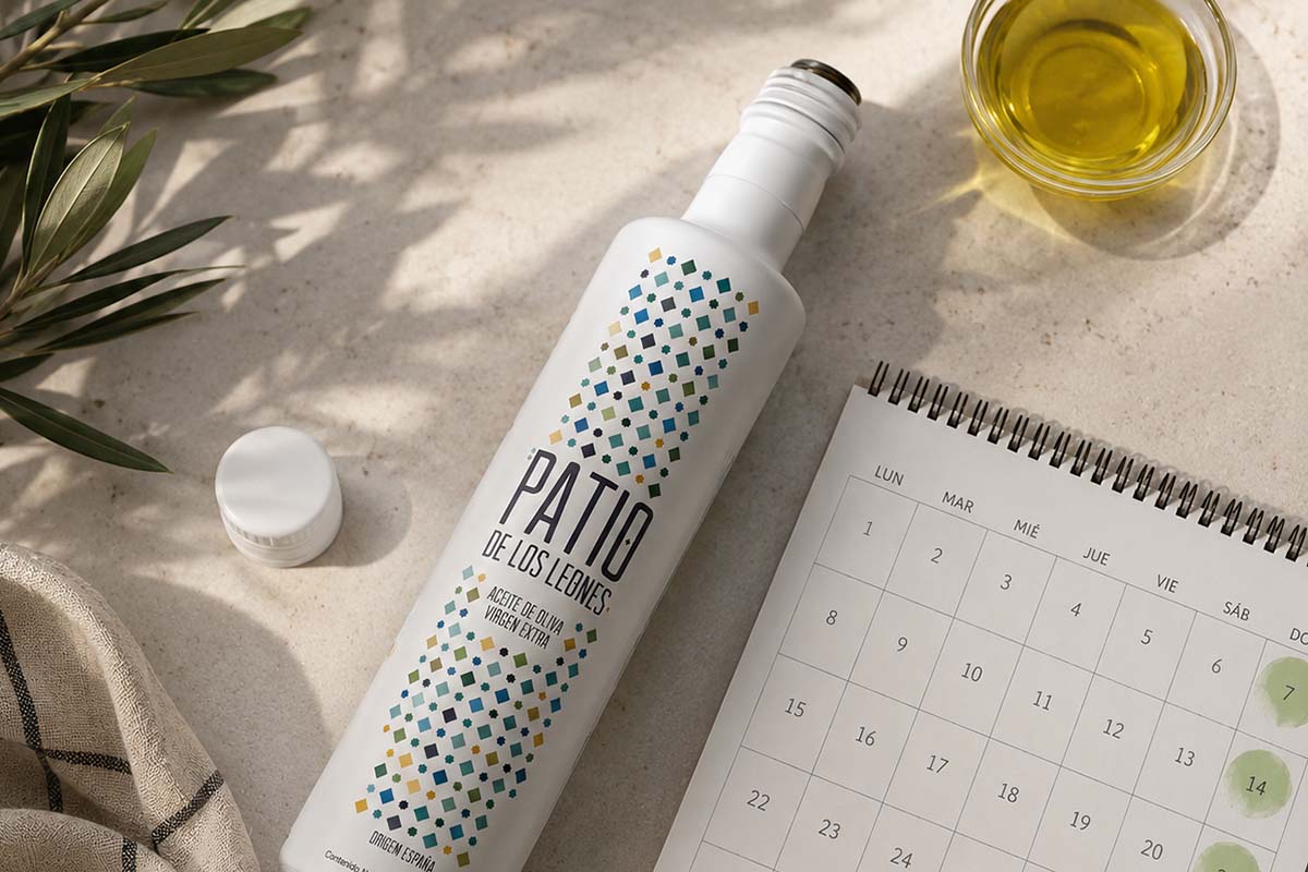 ¿Cuánto dura el aceite de oliva una vez abierto? Descubre cómo influyen la luz, el calor, el oxígeno y el envase en su correcta conservación.